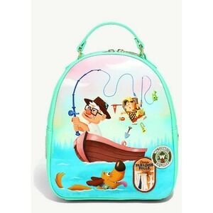Disney Pixar Up Fishing Camping Mini Backpack